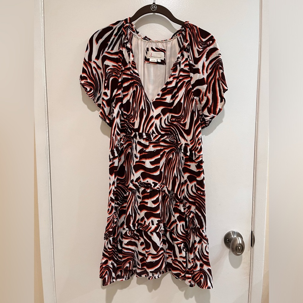 Anthropologie Robin Tiered Mini Dress